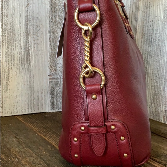 Michael Kors Burgundy Handbag NWT - Picture 9 of 16